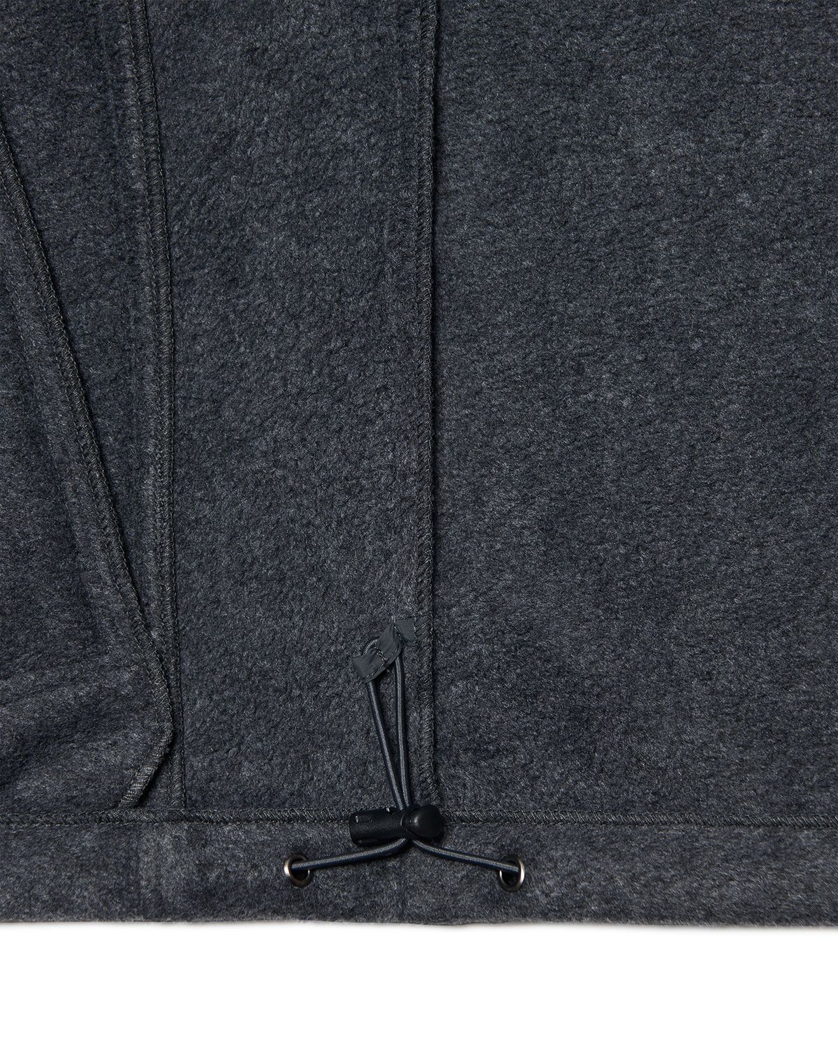 노매뉴얼(NOMANUAL) T.S FLEECE JACKET - CHARCOAL