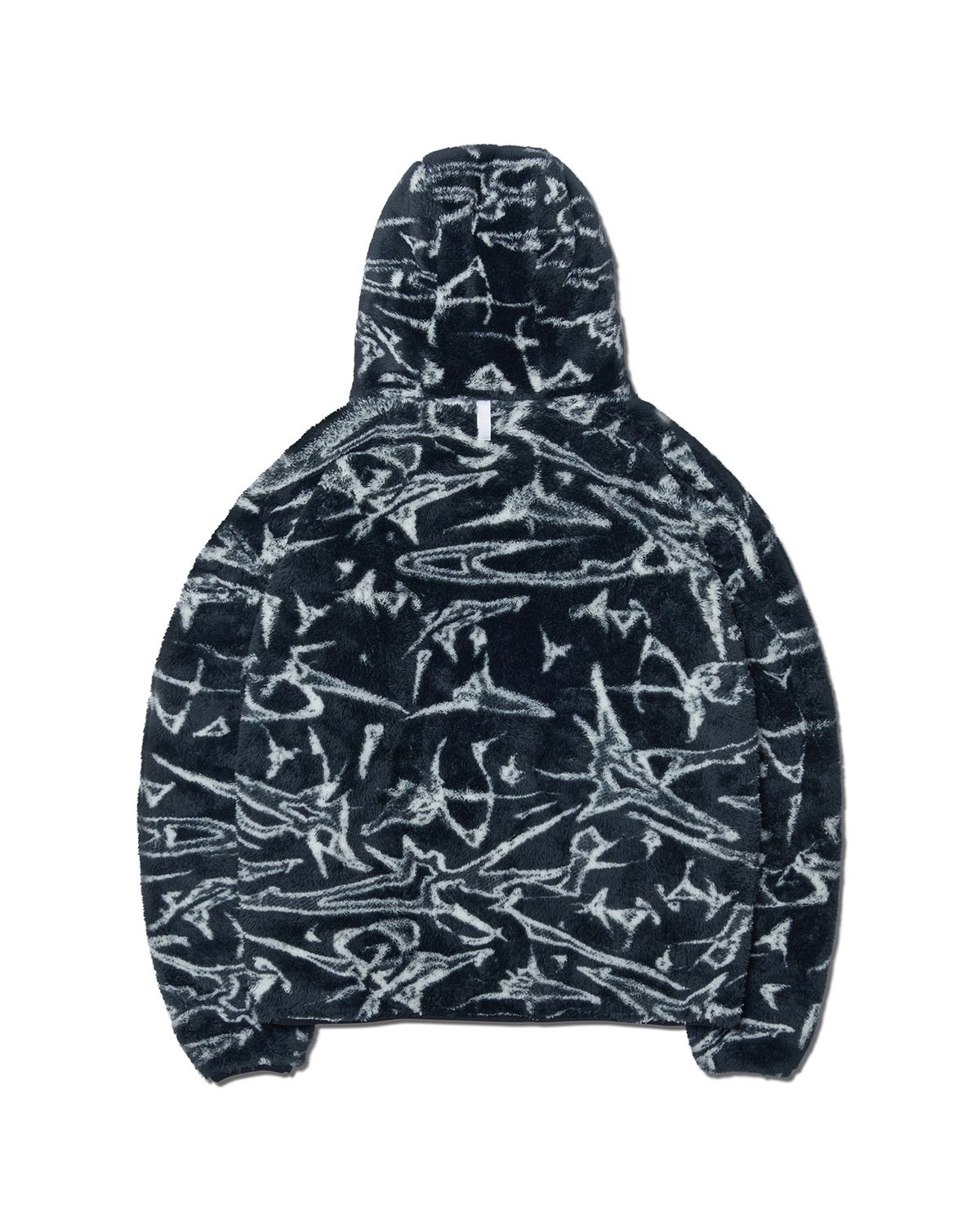 노매뉴얼(NOMANUAL) G.P FLEECE JACKET - BLACK