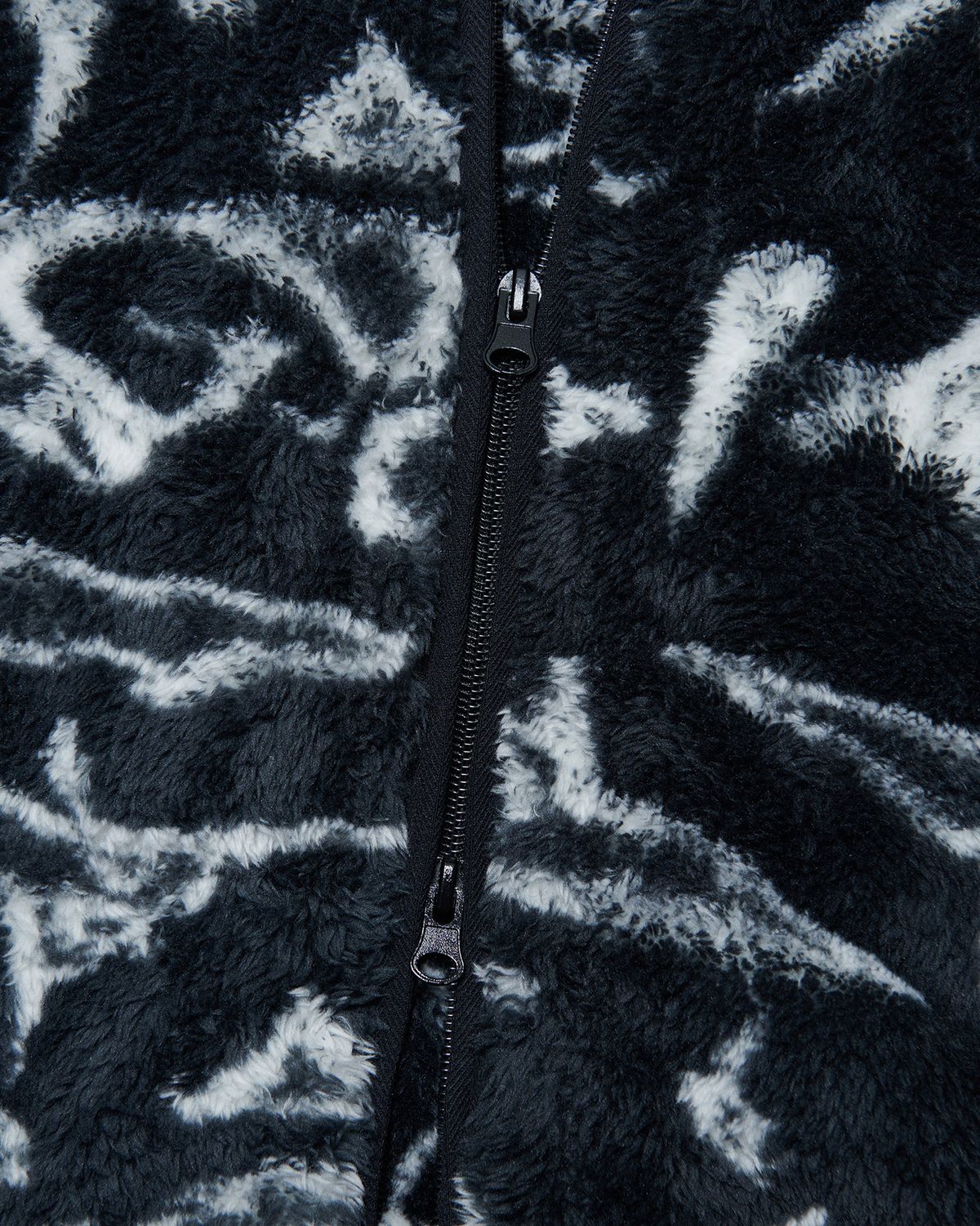 노매뉴얼(NOMANUAL) G.P FLEECE JACKET - BLACK