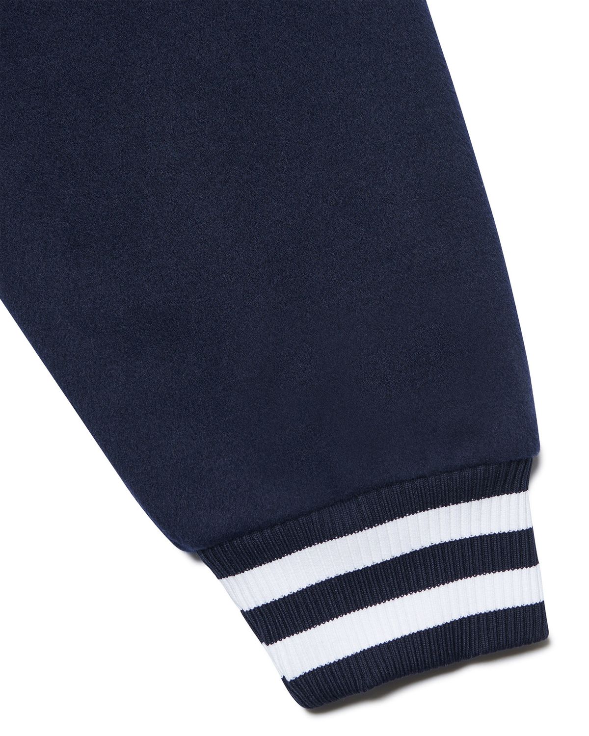 노매뉴얼(NOMANUAL) W.S VARSITY JACKET - DARK NAVY