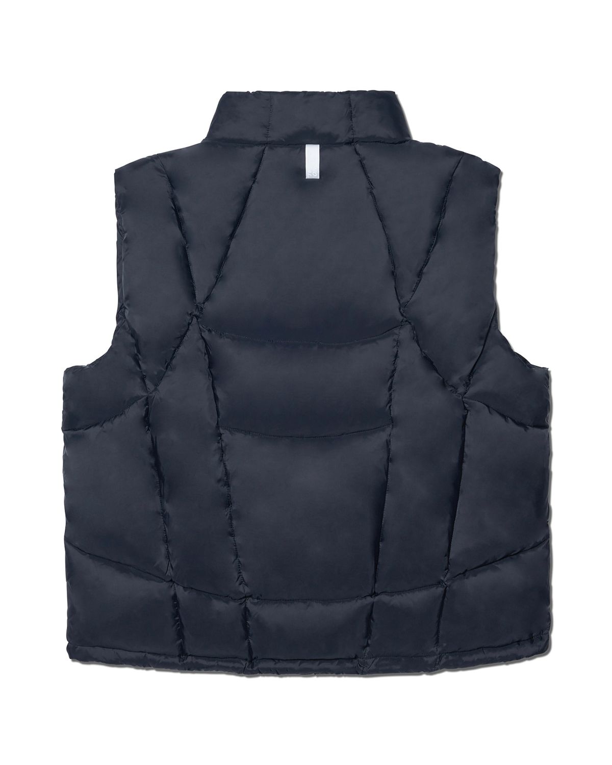 노매뉴얼(NOMANUAL) PARABOLA DUCK DOWN VEST - BLACK