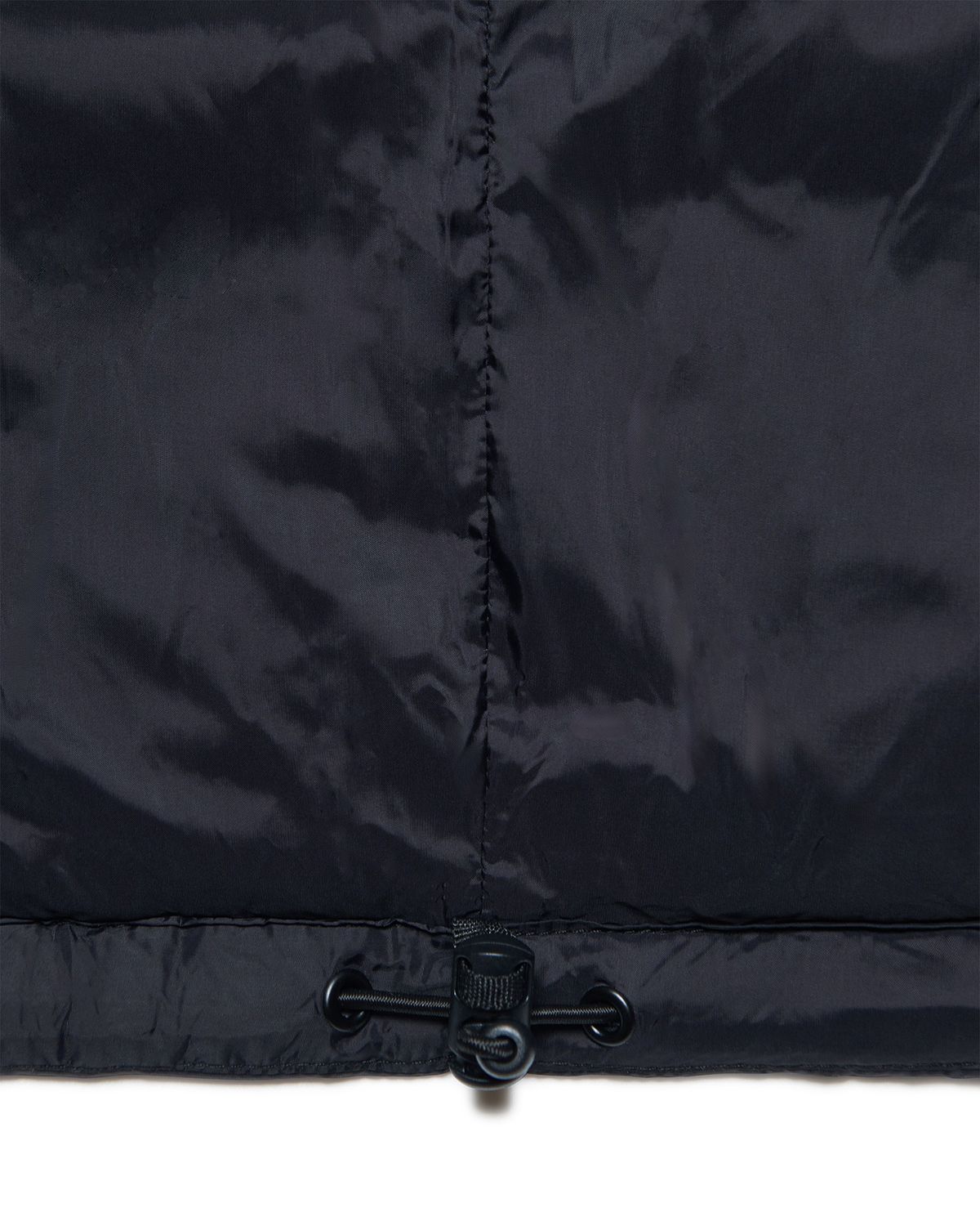 노매뉴얼(NOMANUAL) PARABOLA DUCK DOWN VEST - BLACK