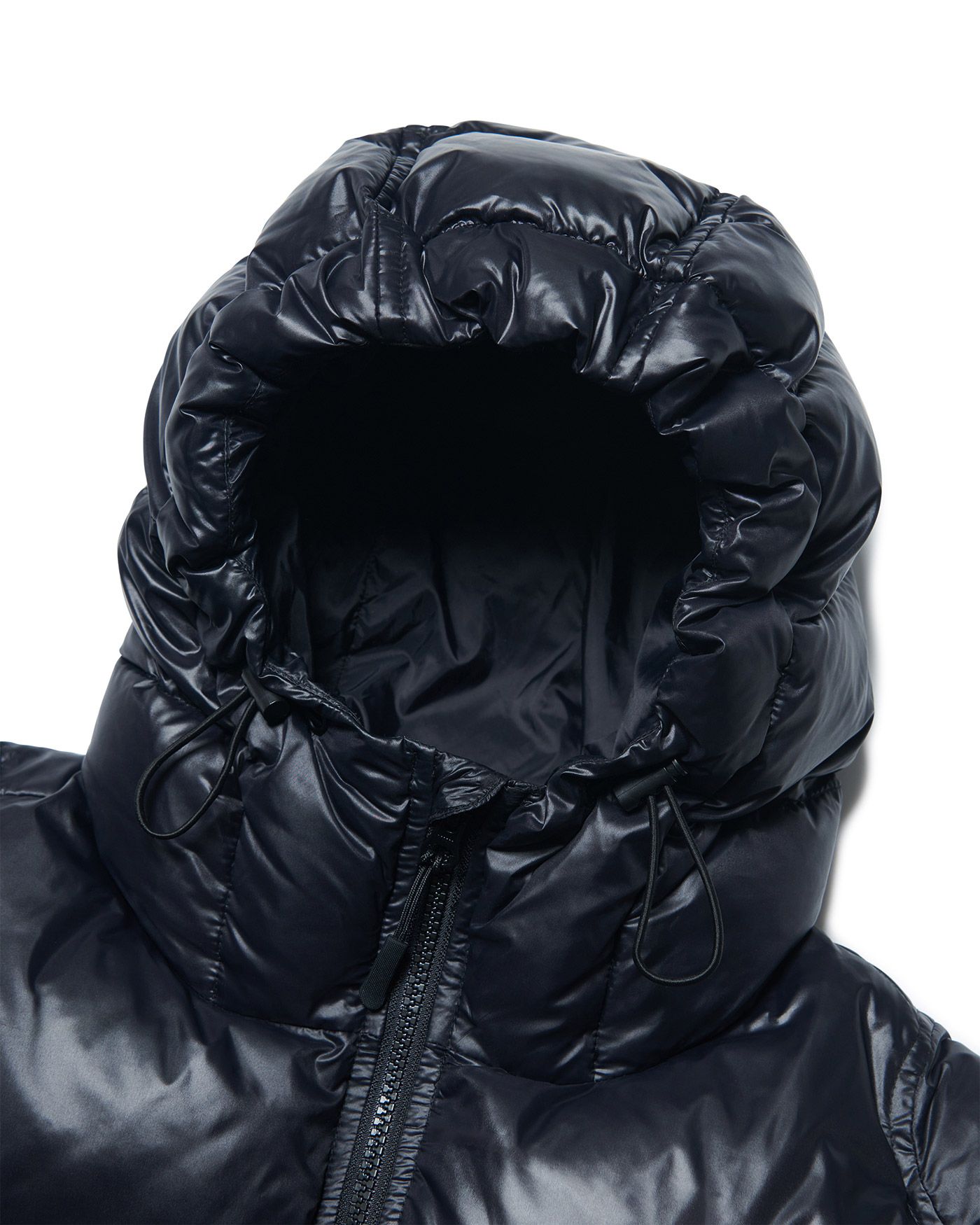 ★NOMANUAL★DIVISION HOODED DUCK DOWN★ MUSINSA | NOMANUAL DIVISION HOODED DUCK DOWN - GLOSSY BLACK