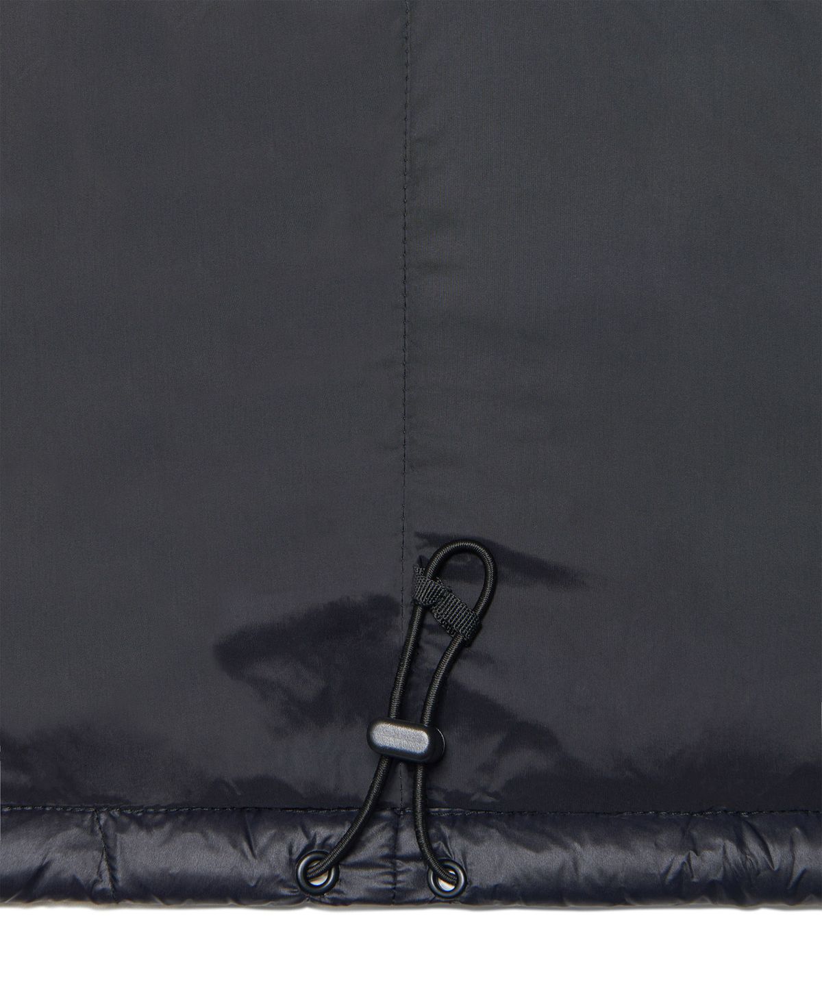 노매뉴얼(NOMANUAL) NUBES LIGHT DUCK DOWN - GLOSSY BLACK