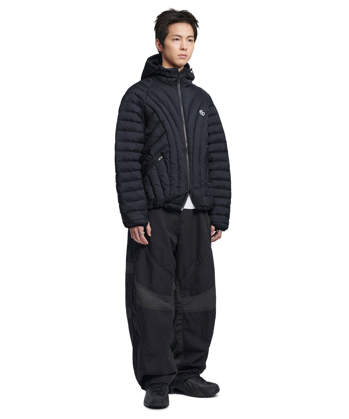 노매뉴얼(NOMANUAL) NUBES LIGHT DUCK DOWN - BLACK