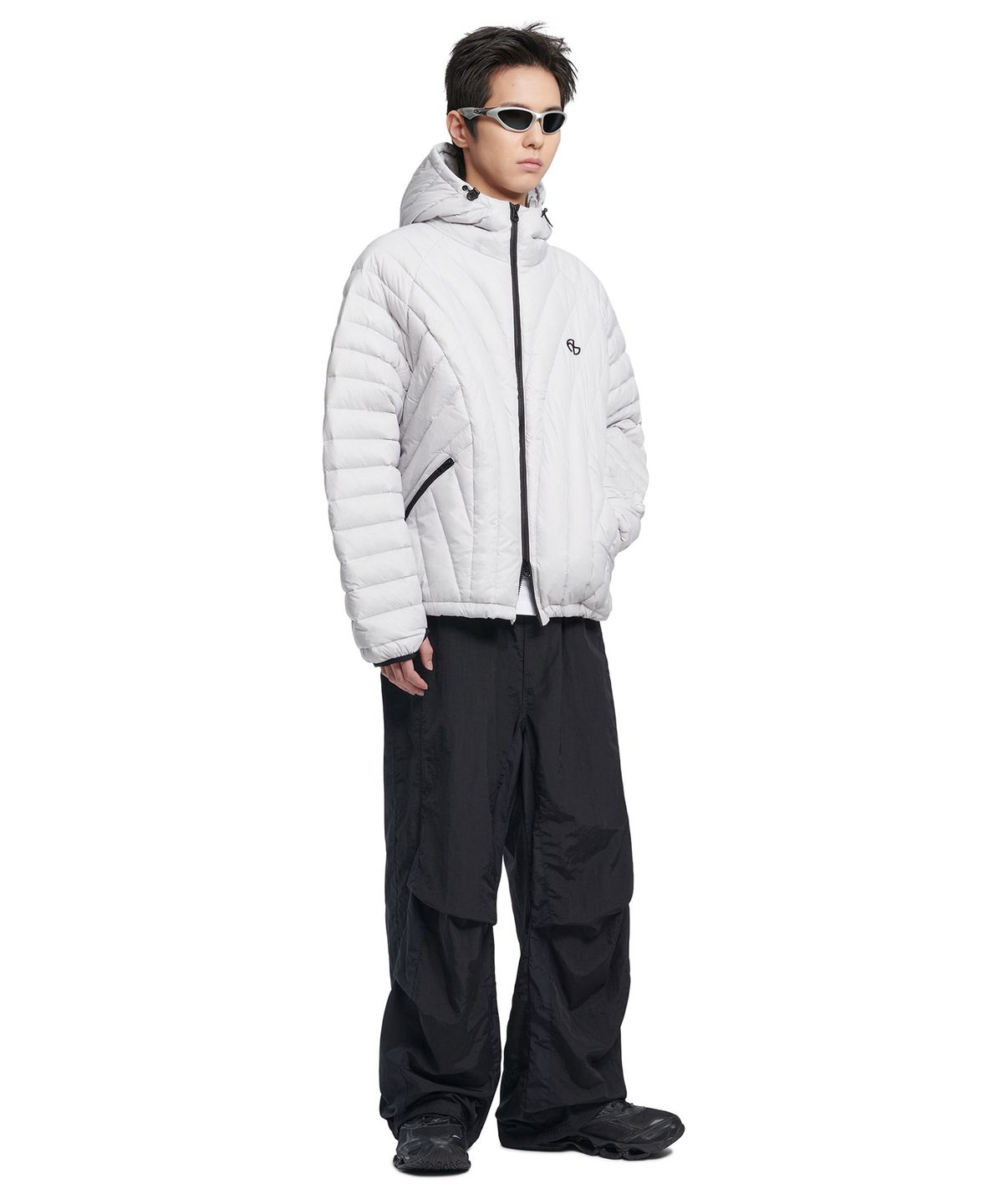 노매뉴얼(NOMANUAL) NUBES LIGHT DUCK DOWN - GLOSSY GRAY
