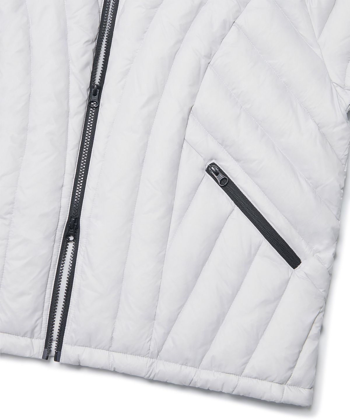 노매뉴얼(NOMANUAL) NUBES LIGHT DUCK DOWN - GLOSSY GRAY