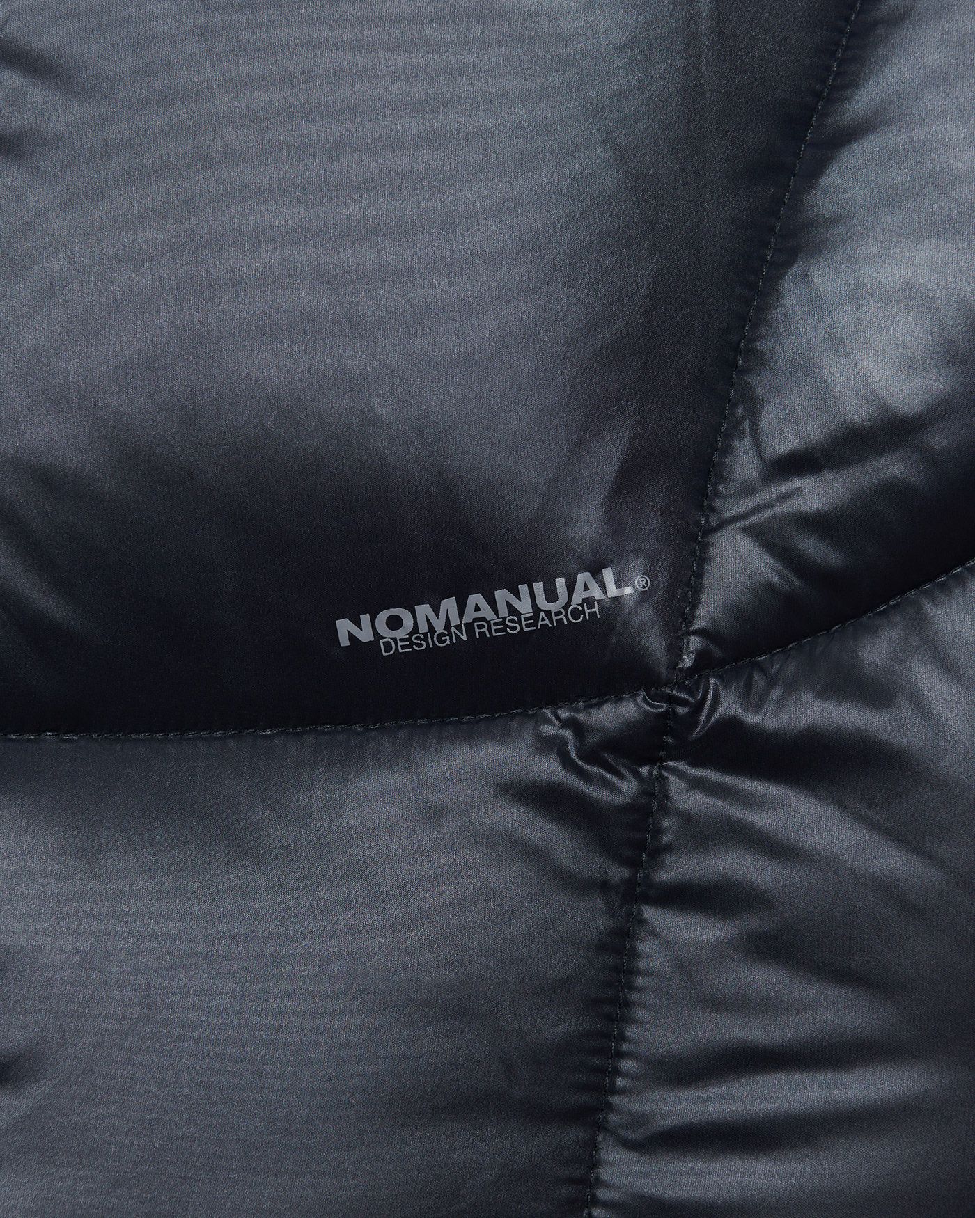 MUSINSA | NOMANUAL AELLA DUCK DOWN - GLOSSY BLACK