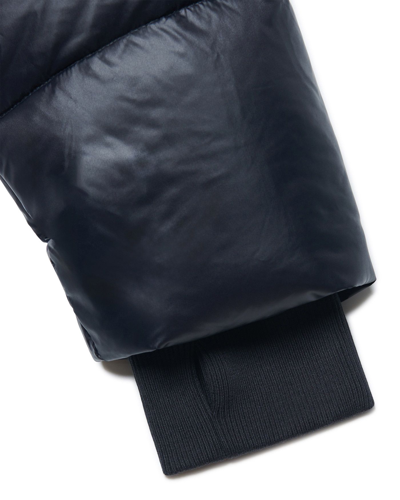 MUSINSA | NOMANUAL AELLA DUCK DOWN - GLOSSY BLACK