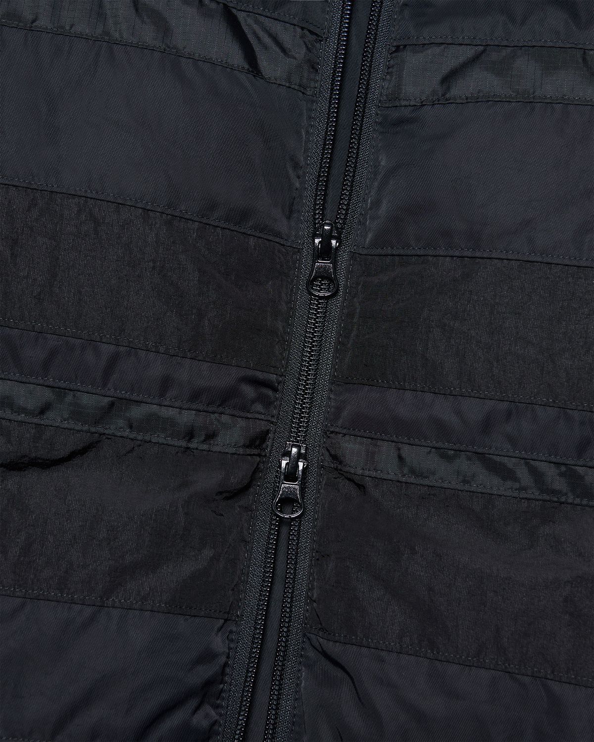 노매뉴얼(NOMANUAL) H.C NYLON DOWN JACKET - BLACK