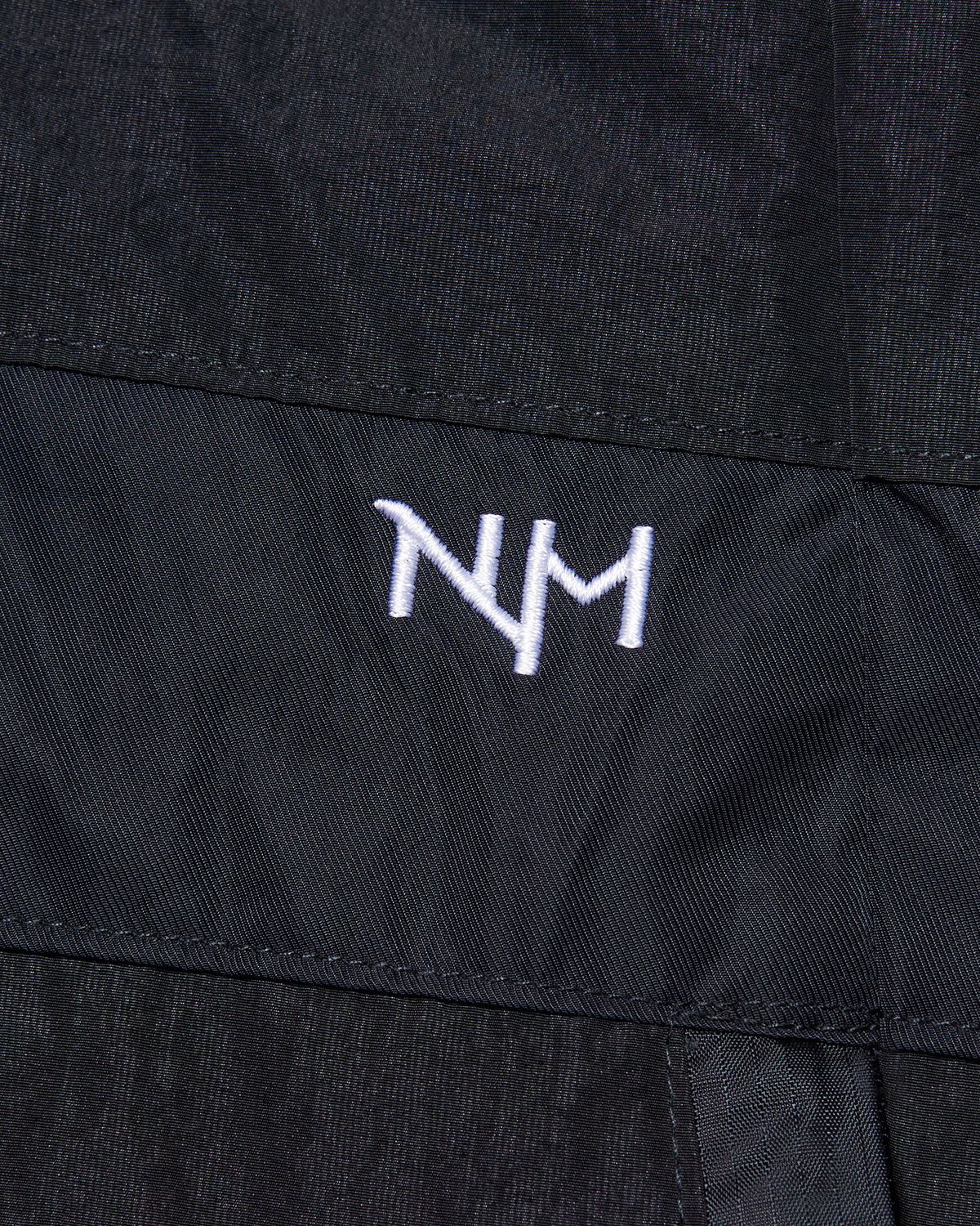 노매뉴얼(NOMANUAL) H.C NYLON DOWN JACKET - BLACK