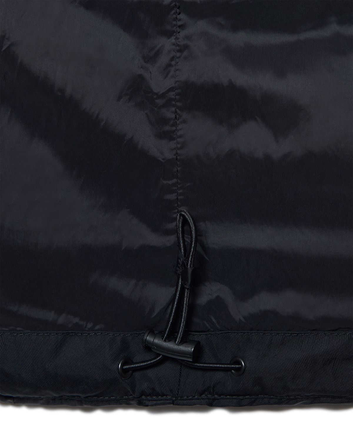 노매뉴얼(NOMANUAL) H.C NYLON DOWN JACKET - BLACK