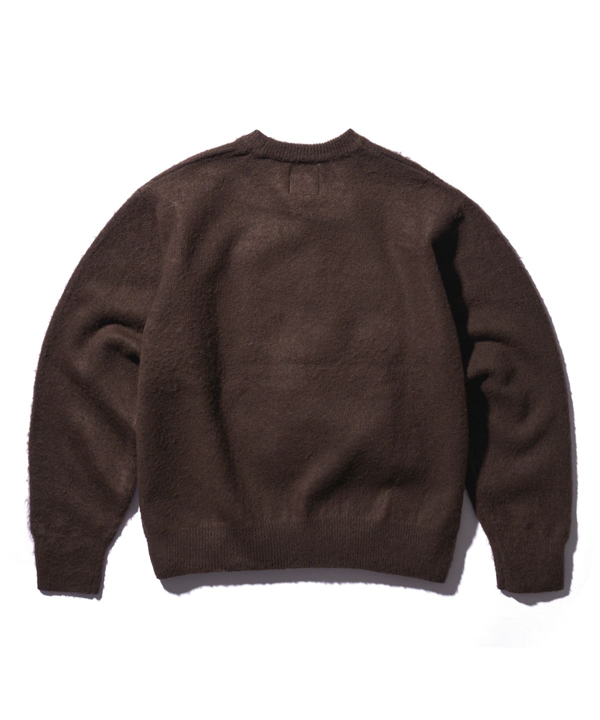 에이카화이트(AECA) AECA LOVE DOODLE KNIT-BROWN