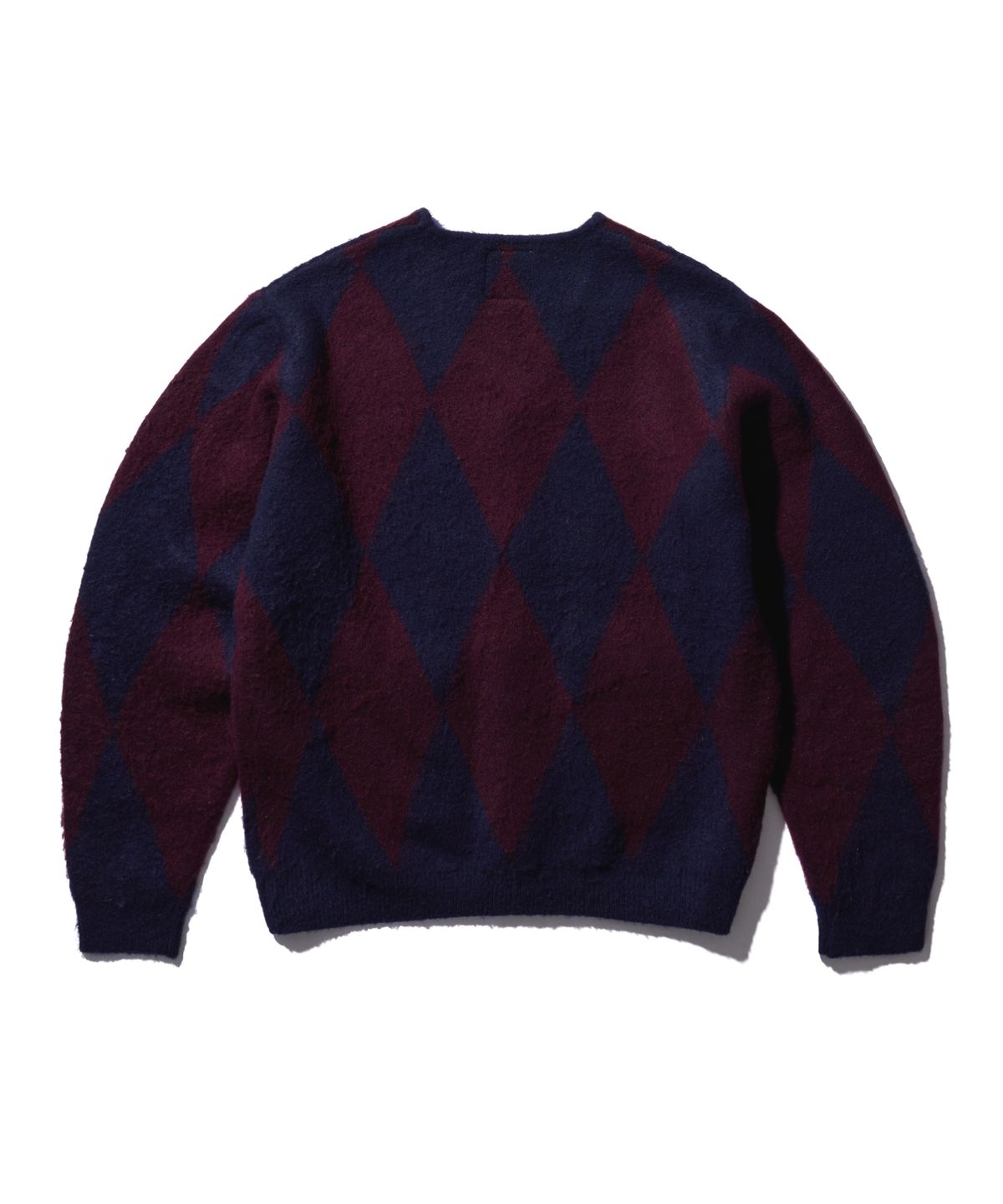 에이카(AECA) ARGYLLE DOODLE CARDIGAN-NAVY