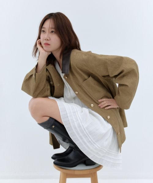 ジャケット・アウター Depound gold button work jacket - brown MUSINSA | DEPOUND Gold Button Work Jacket [Brown]