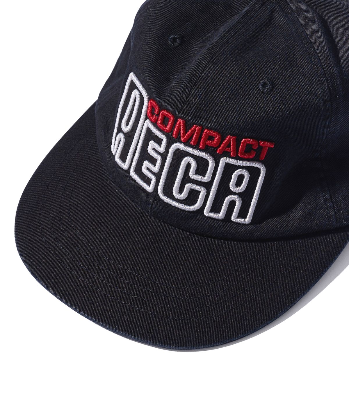 에이카화이트(AECA) COMPACT AECA FLAT BRIM CAP-BLACK