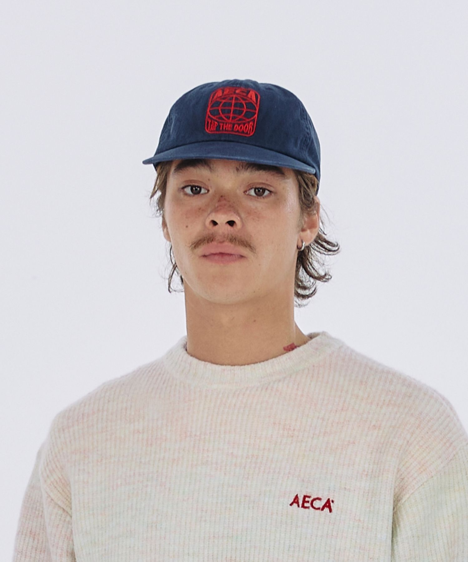 キャップ AECA WHITE AECA 2TONE FLAT BRIM CAPGREEN AECA 2TONE FLAT BRIM CAP-GREEN - 감도 깊은 취향 셀렉트샵 29CM