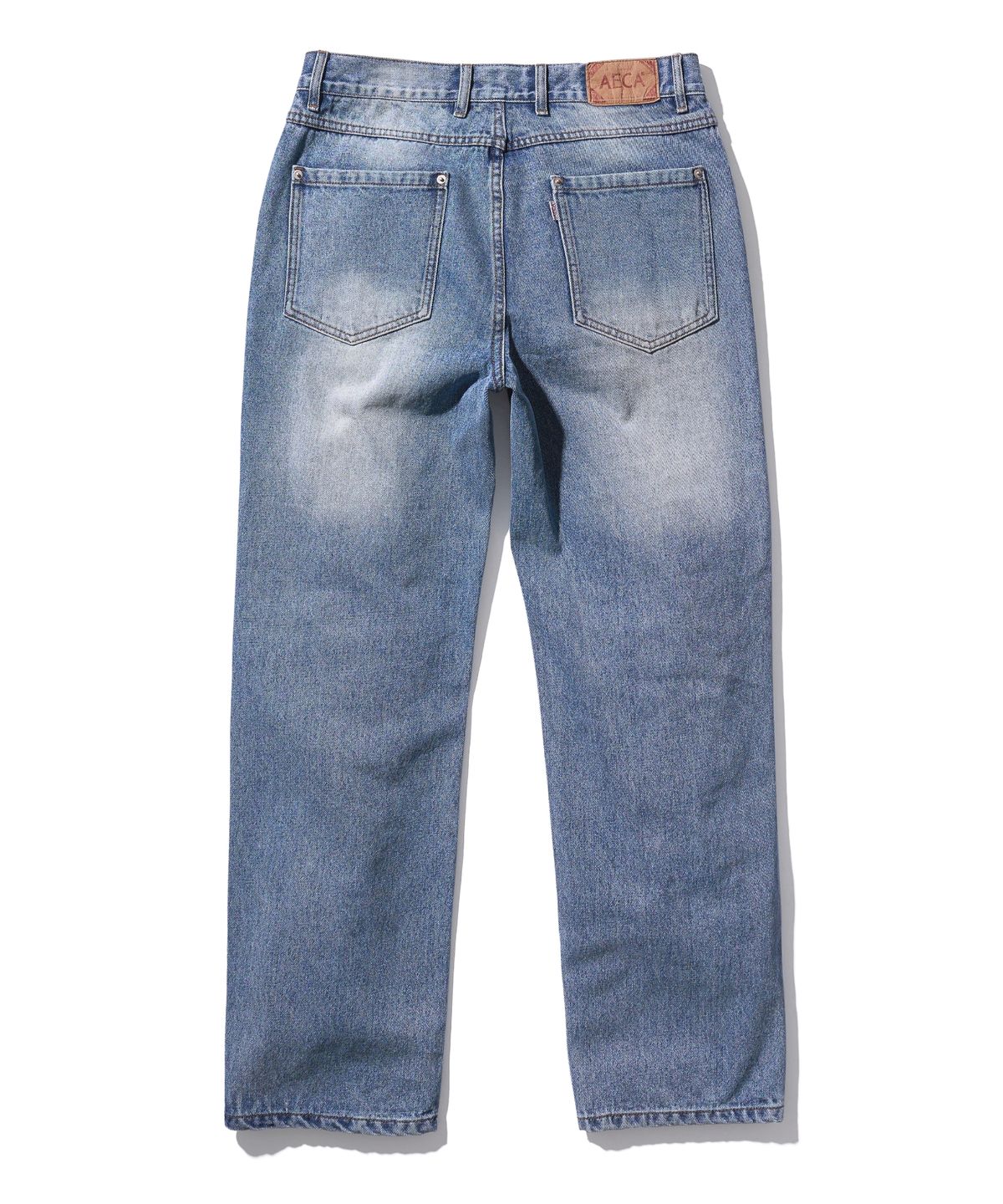 에이카화이트(AECA) VINTAGE WASHED PAINTED DENIM-BLUE