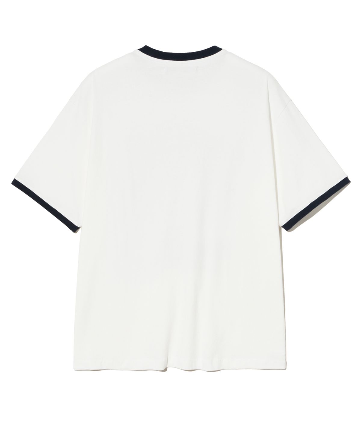 메종미네드(MAISON MINED) DOODLE HEART RINGER HALF T WHITE
