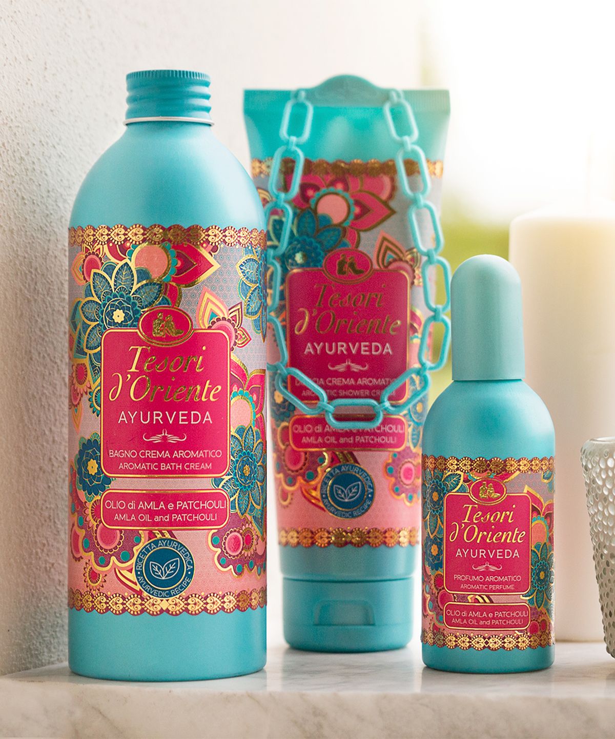 테소리 도리엔테(TESORIDORIENTE) 아유르베다 배쓰크림 바디워시 500ml [펌프증정]