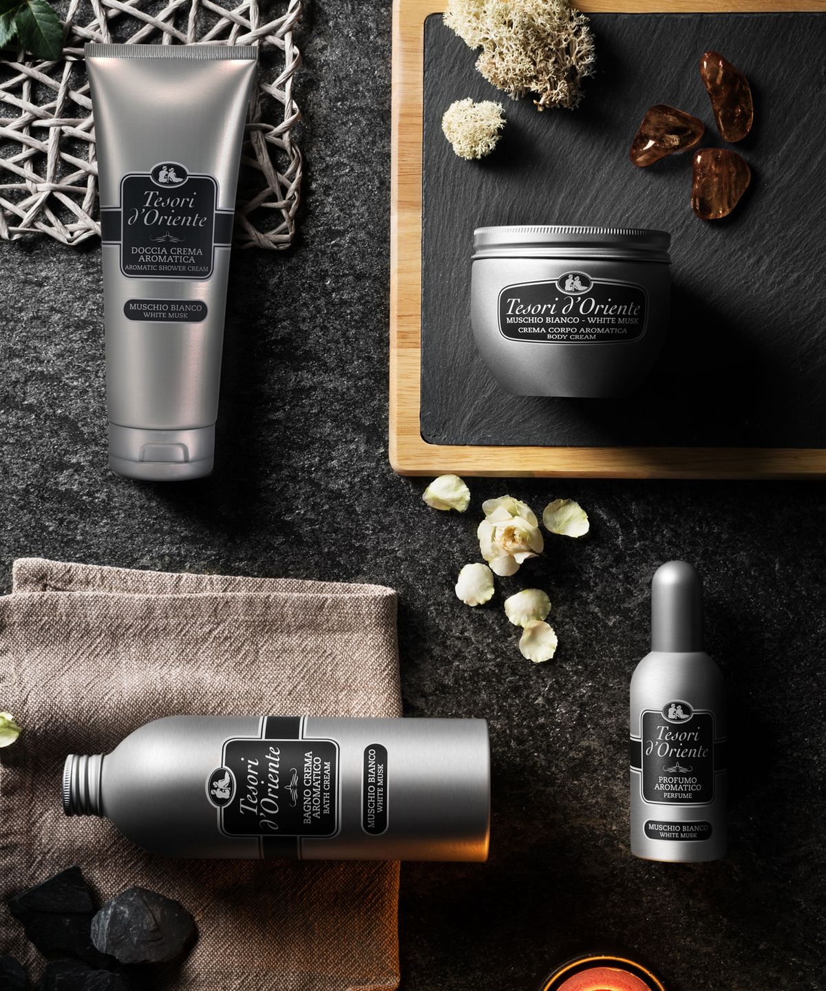 테소리 도리엔테(TESORIDORIENTE) 화이트머스크 샤워크림 바디워시 250ml