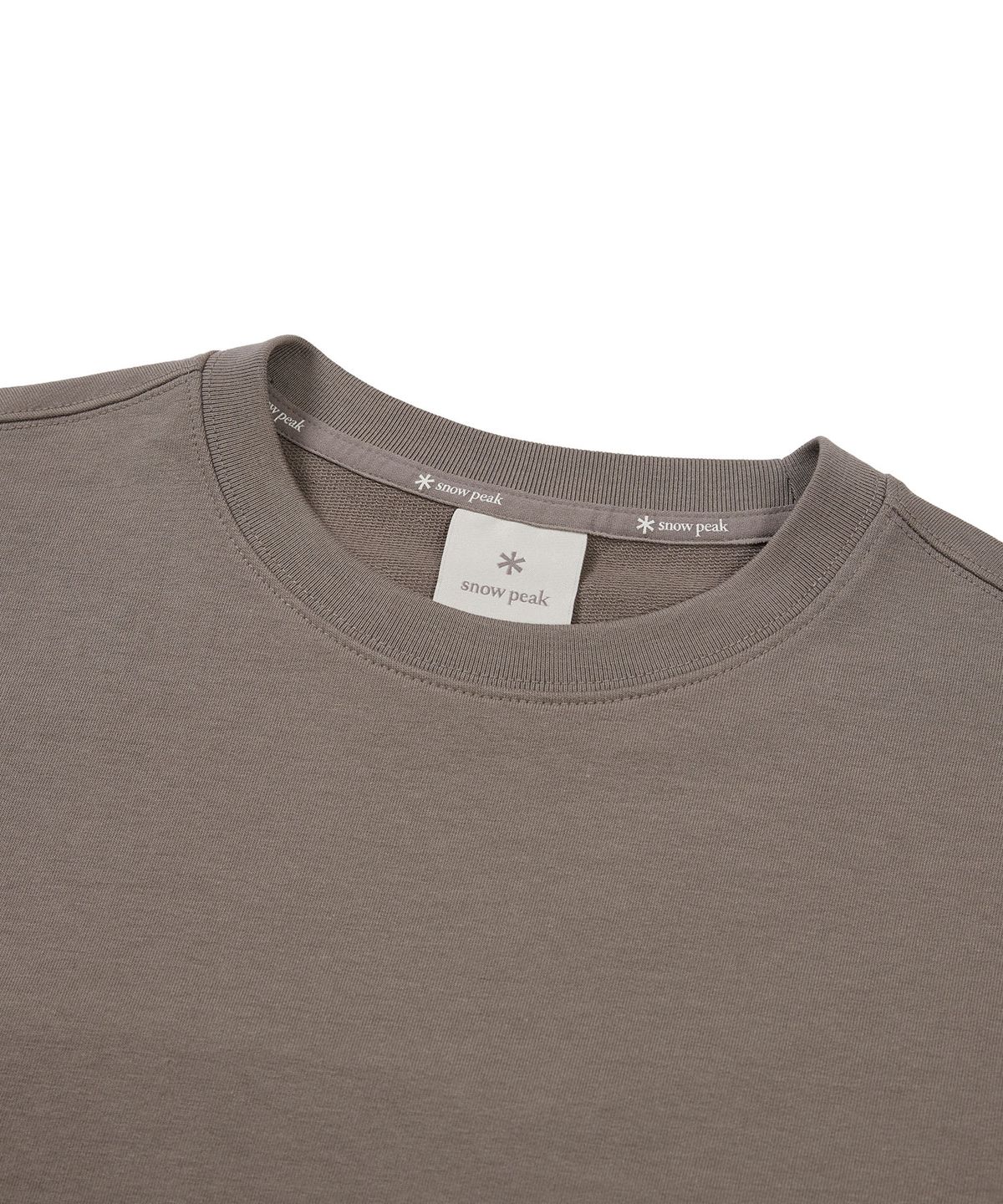 스노우피크 어패럴(SNOWPEAK APPAREL) 베이직 여성 긴팔 티셔츠 (S24FWFTL11) Cocoa