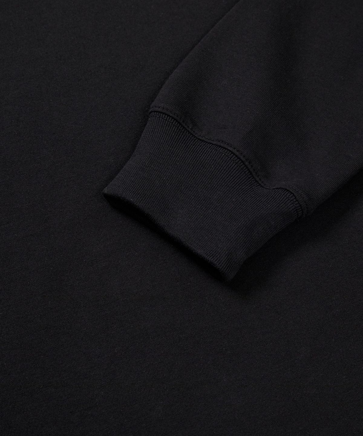 스노우피크 어패럴(SNOWPEAK APPAREL) 베이직 여성 세미크롭 후드 티셔츠 (S24FWFHD11) Black