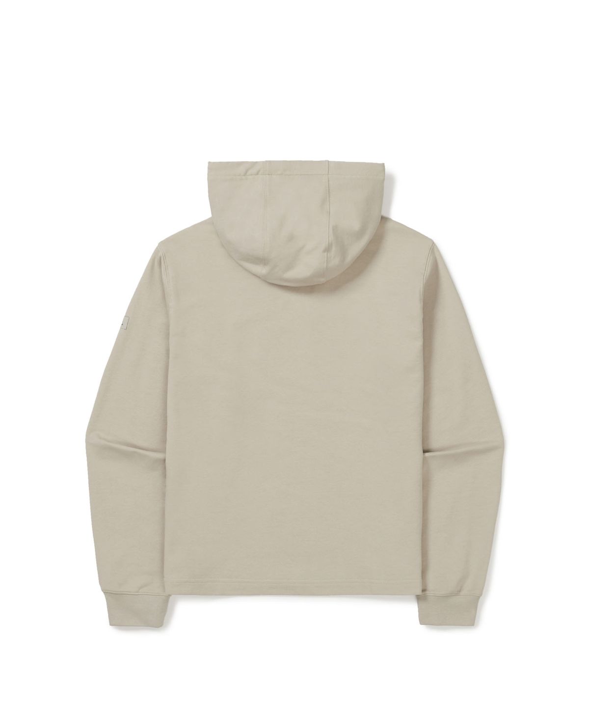 스노우피크 어패럴(SNOWPEAK APPAREL) 베이직 여성 세미크롭 후드 티셔츠 (S24FWFHD11) Beige