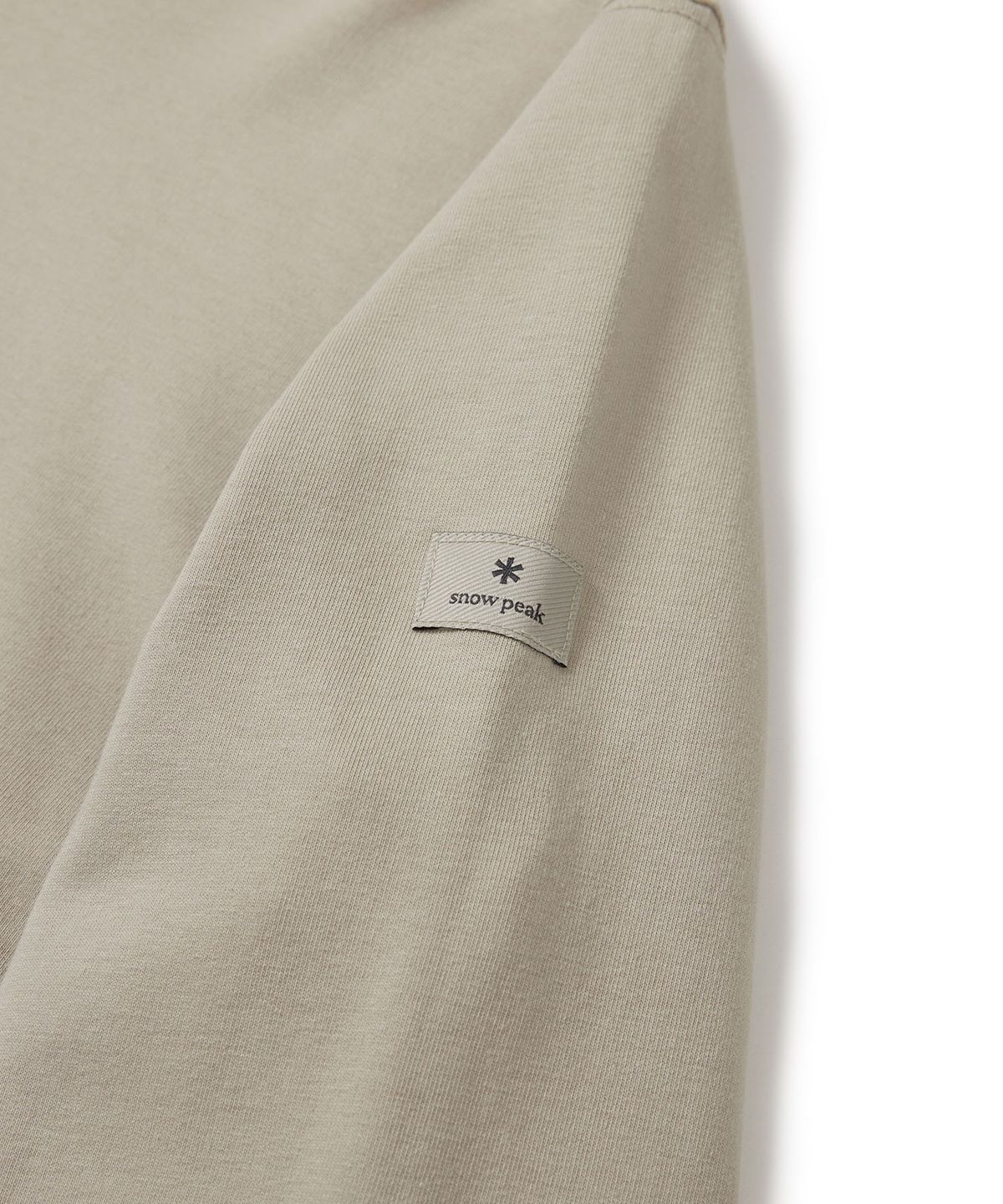 스노우피크 어패럴(SNOWPEAK APPAREL) 베이직 여성 세미크롭 후드 티셔츠 (S24FWFHD11) Beige