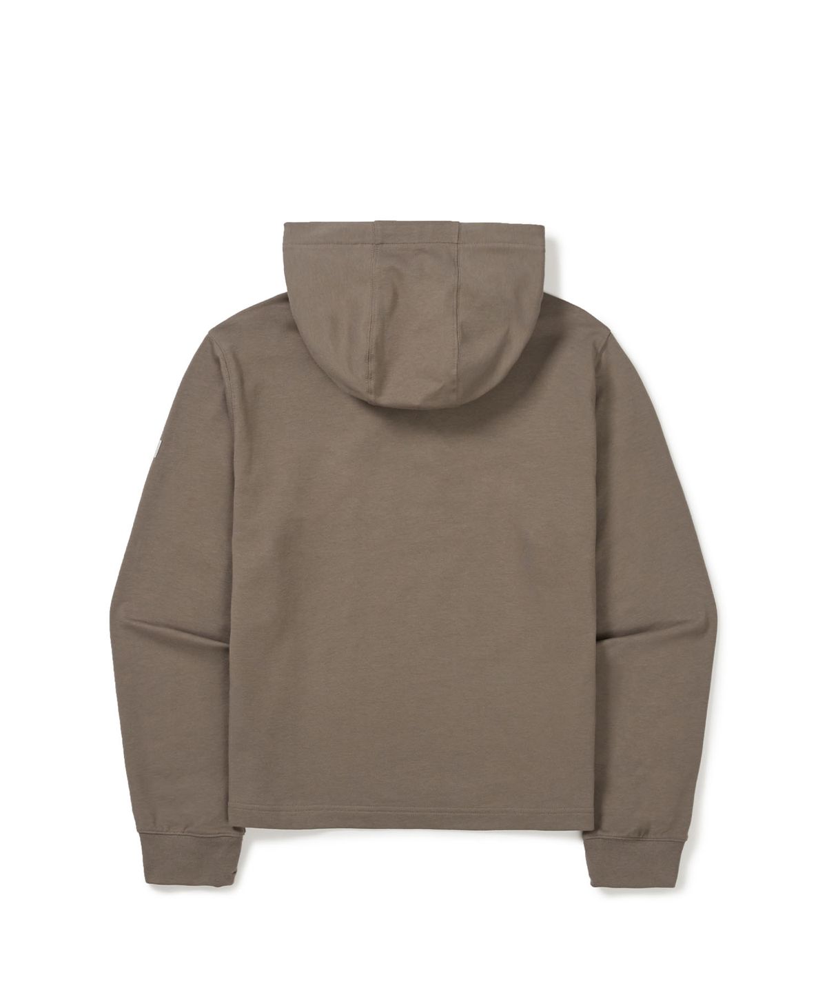 스노우피크 어패럴(SNOWPEAK APPAREL) 베이직 여성 세미크롭 후드 티셔츠 (S24FWFHD11) Cocoa