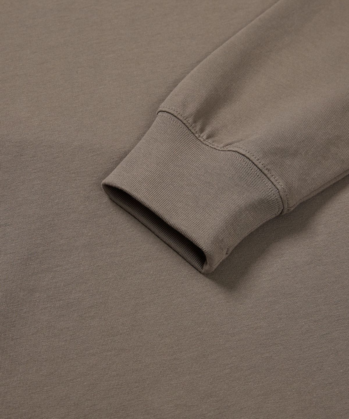 스노우피크 어패럴(SNOWPEAK APPAREL) 베이직 여성 세미크롭 후드 티셔츠 (S24FWFHD11) Cocoa