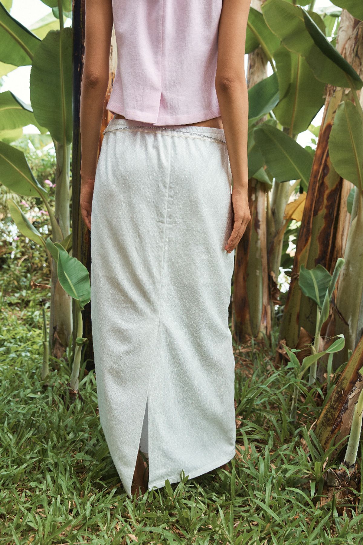 큐피도(KUPIDO) Stella long skirt _ white