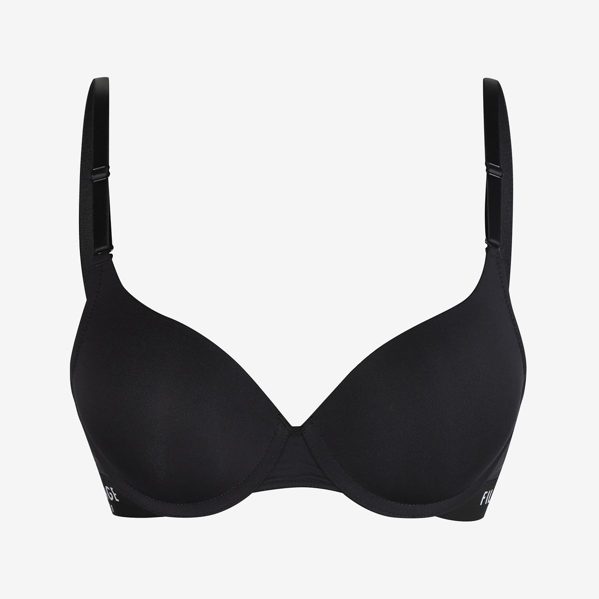 휠라언더웨어(FILA UNDERWEAR) 모노 쿨 와이어 브라(FI4BAG3443FBLK)