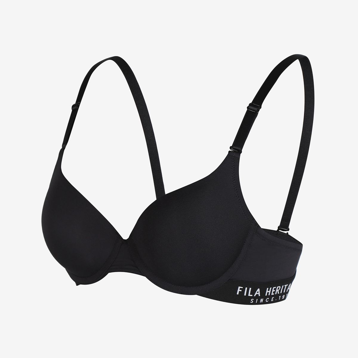 휠라언더웨어(FILA UNDERWEAR) 모노 쿨 와이어 브라(FI4BAG3443FBLK)