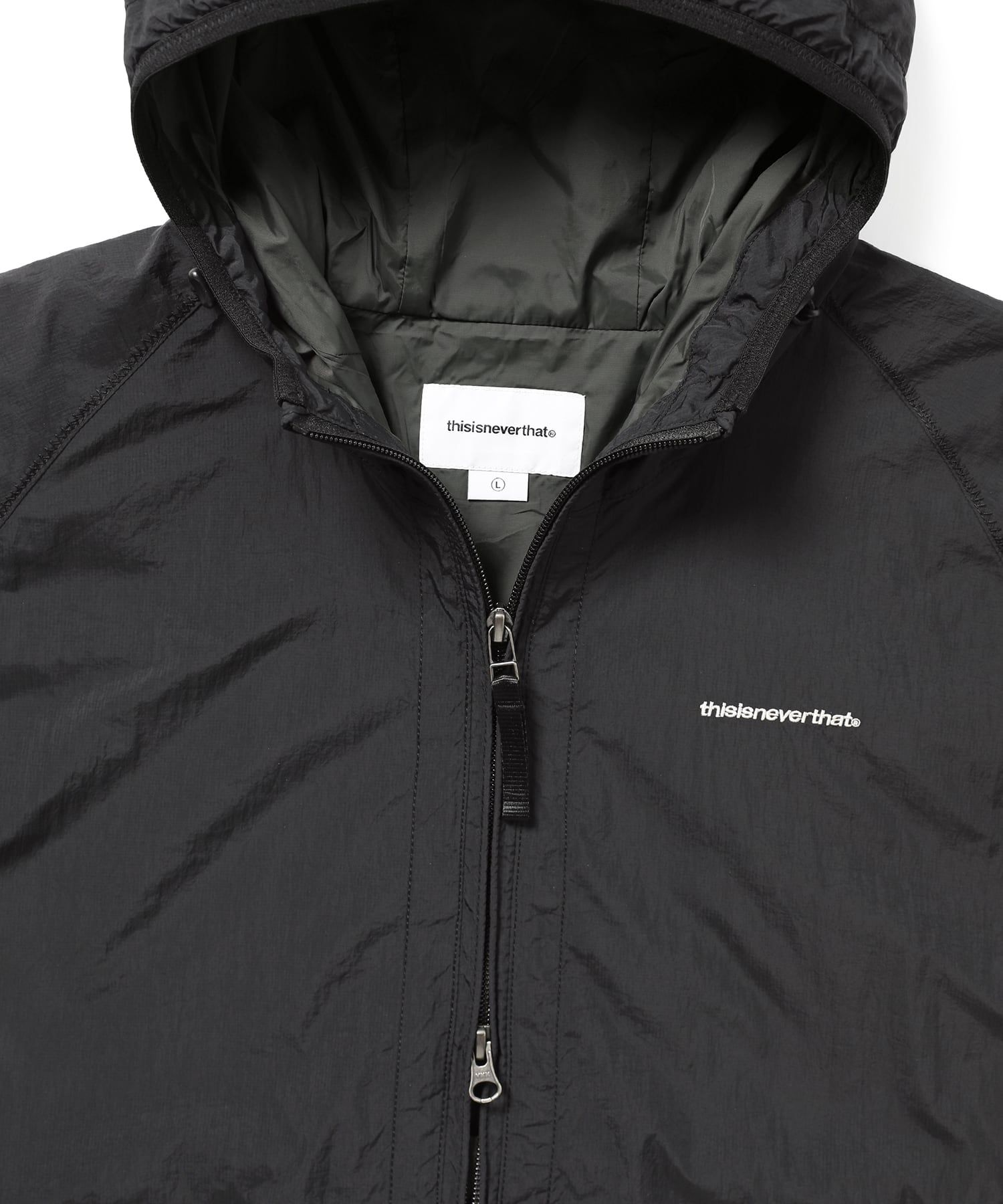MUSINSA公式 | thisisneverthat (FW24) SP-Logo Windbreaker Black