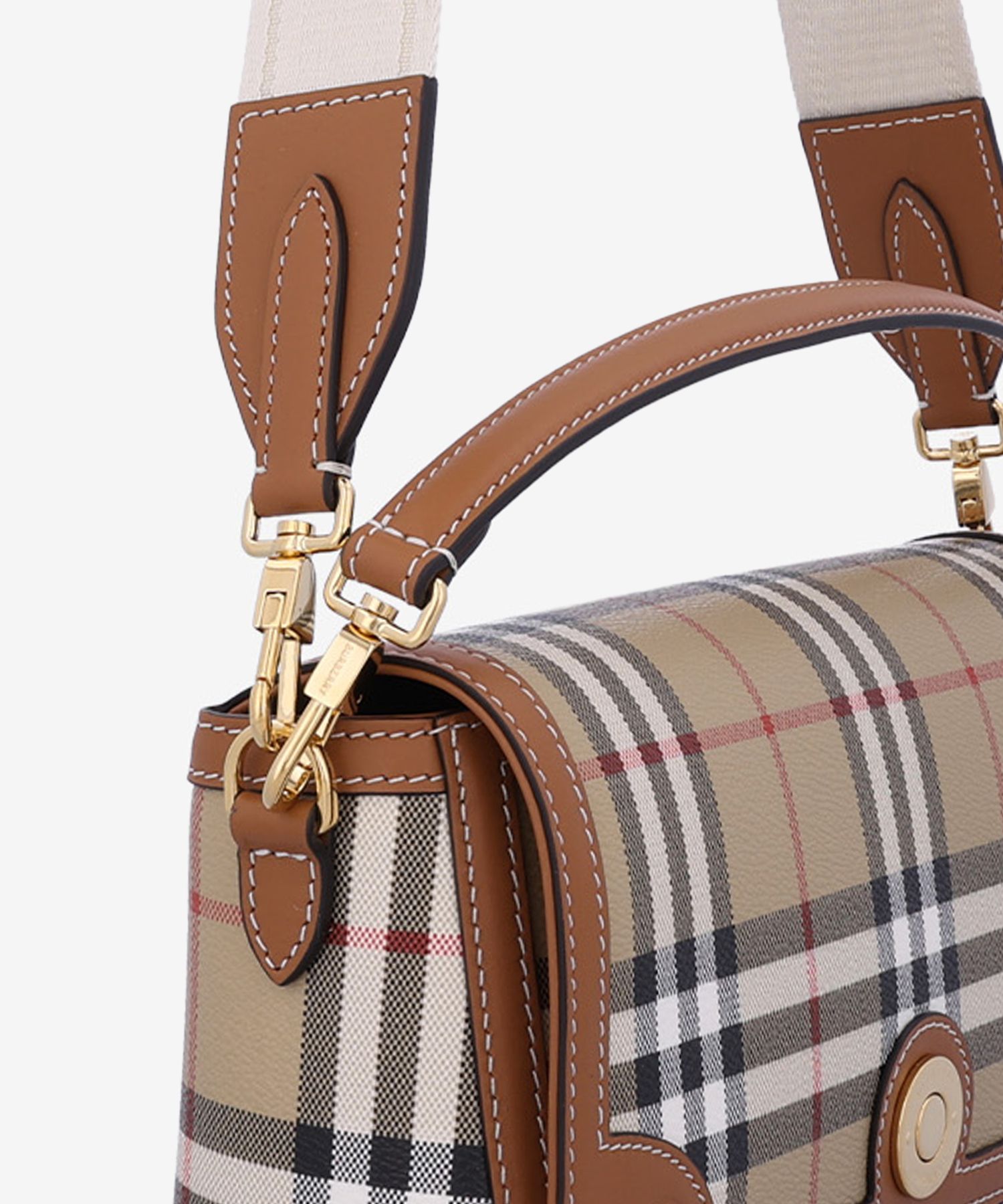 MUSINSA | BURBERRY Small Note Crossbody Bag - Briar Brown