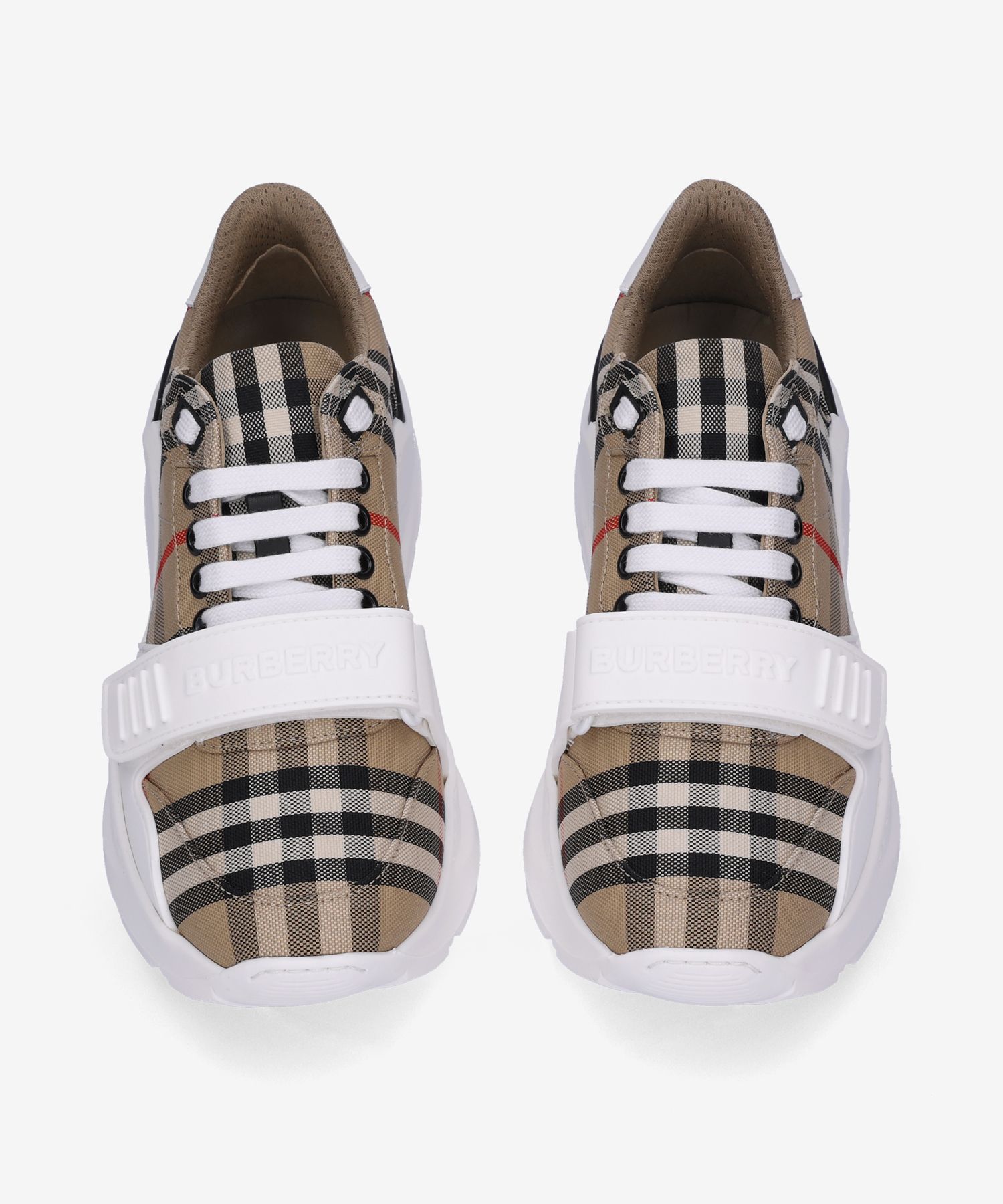 BURBERRY|SNEAKERS (Checkered leather sneakers (8050509) MUSINSA | BURBERRY Check Leather Sneakers - Archive Beige