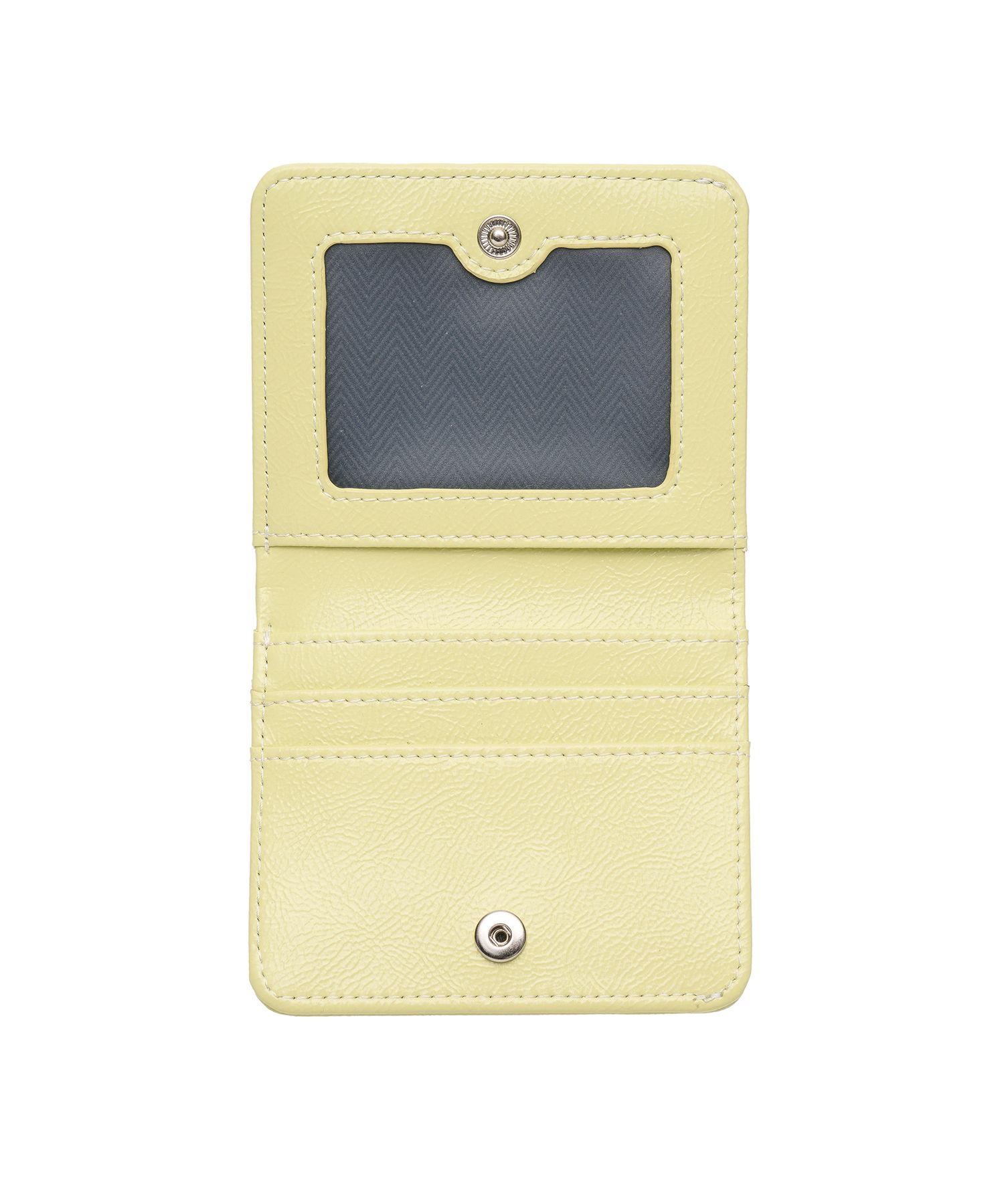 MUSINSA | LEMASQUE Daisy Photo Slot Half Wallet Banknote