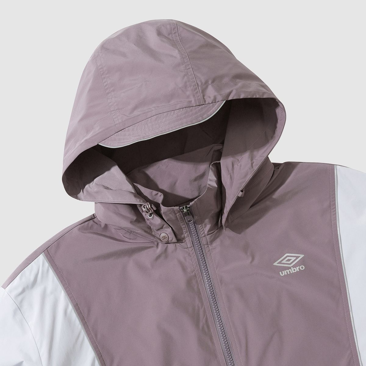 엄브로(UMBRO) 퓨쳐리즘 후드 디테쳐블 바람막이 자켓 핑크(UP321CJK92)