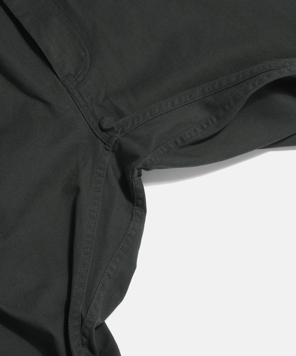 에스피오나지(ESPIONAGE) Wide Officer Pants Ink Black