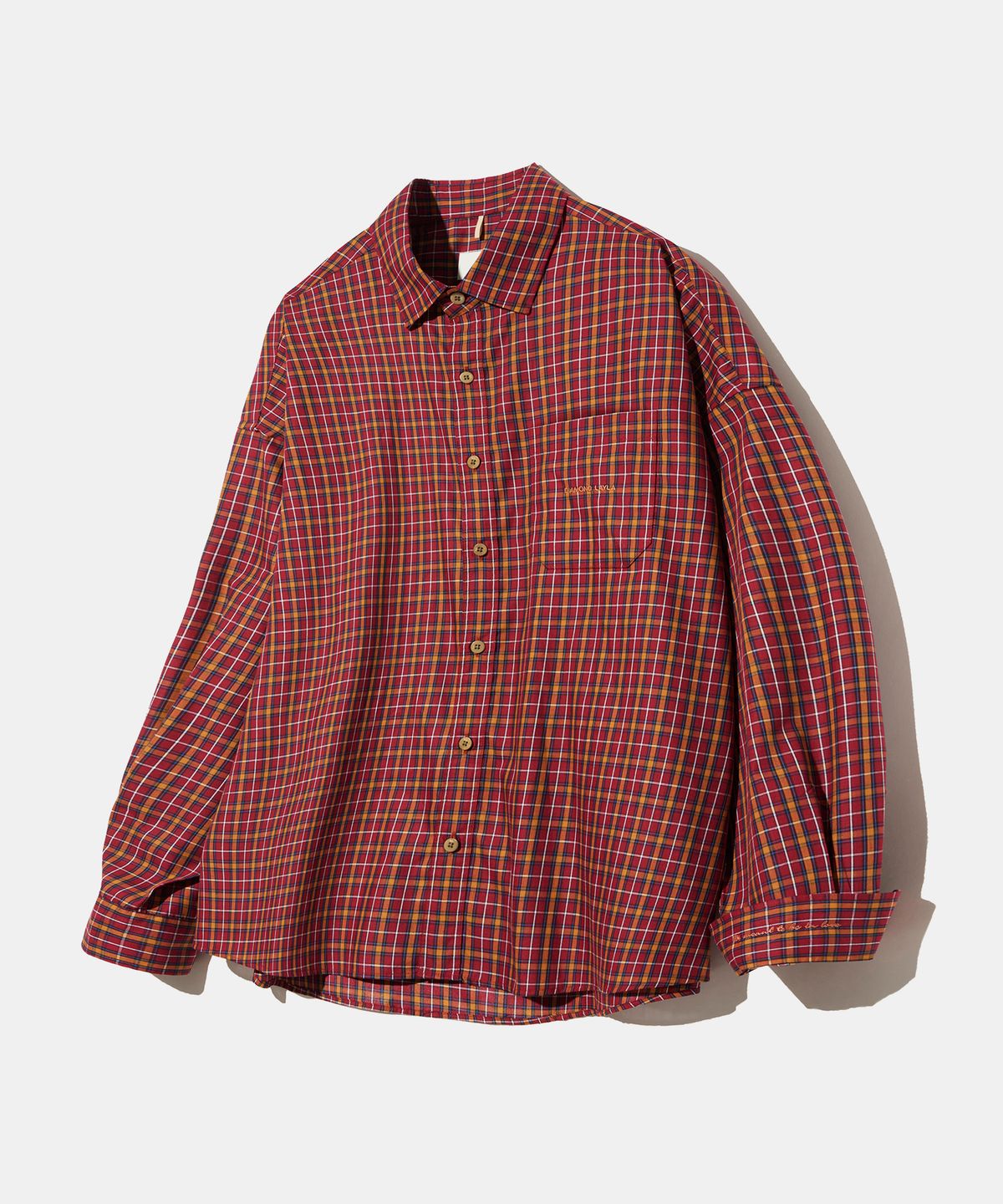 다이아몬드 레이라(DIAMOND LAYLA) A Scarecrows Check Shirt S156