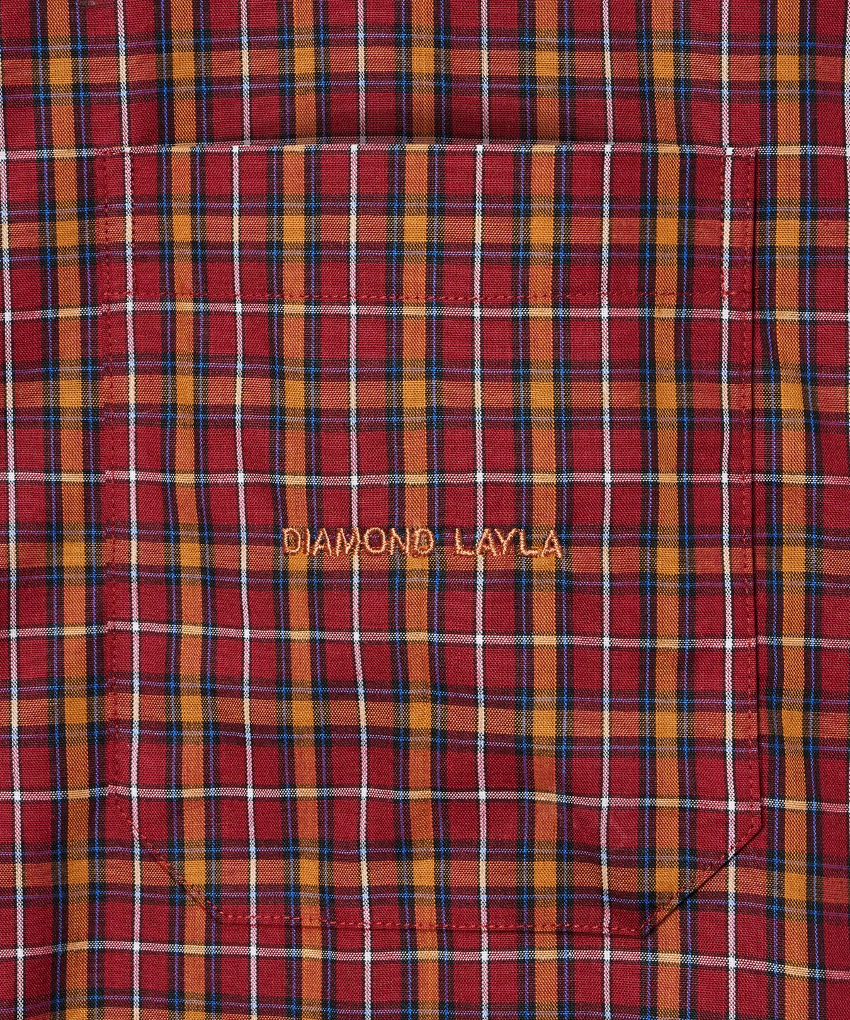 다이아몬드 레이라(DIAMOND LAYLA) A Scarecrows Check Shirt S156