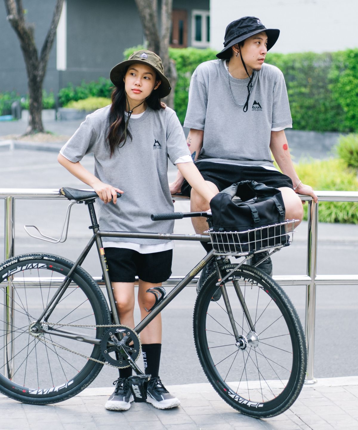 러버킬러(RUBBERKILLER) 트레이시 멀티백_For Biker [블랙]