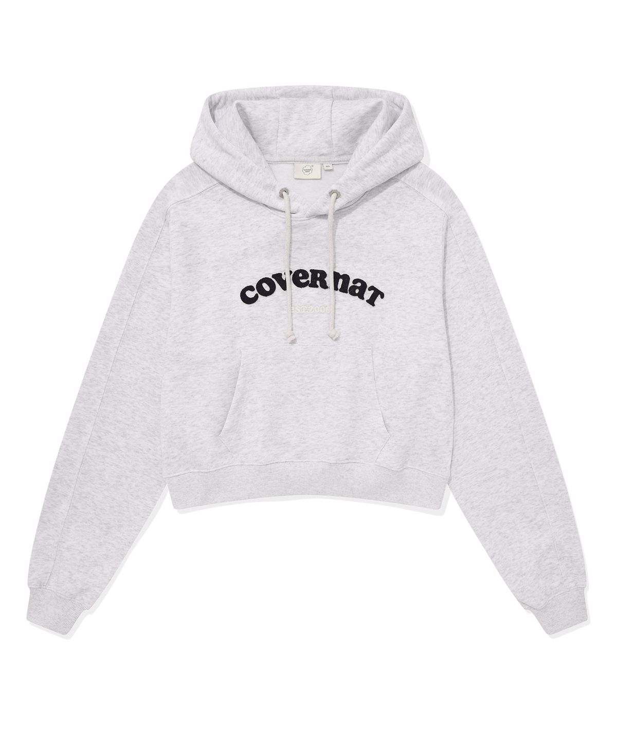 커버낫 우먼(COVERNAT WOMAN) 우먼 쿠퍼 로고 후디 Heather Gray