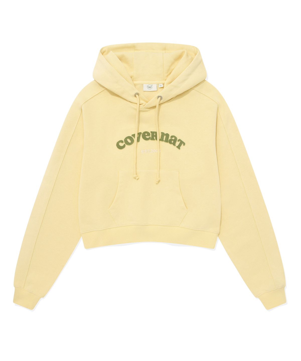커버낫 우먼(COVERNAT WOMAN) 우먼 쿠퍼 로고 후디 Butter