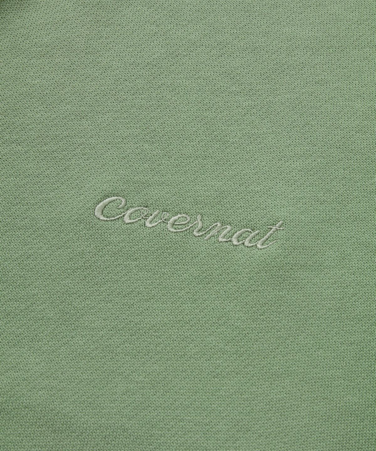 커버낫 우먼(COVERNAT WOMAN) 우먼 크롭 후디 집업 Sage Green