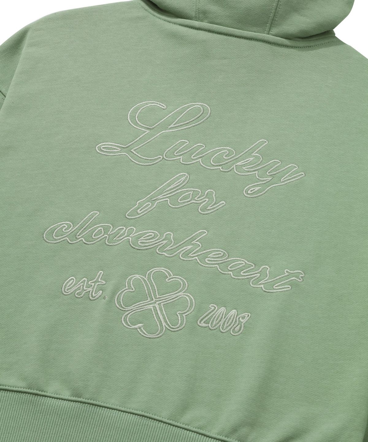 커버낫 우먼(COVERNAT WOMAN) 우먼 크롭 후디 집업 Sage Green