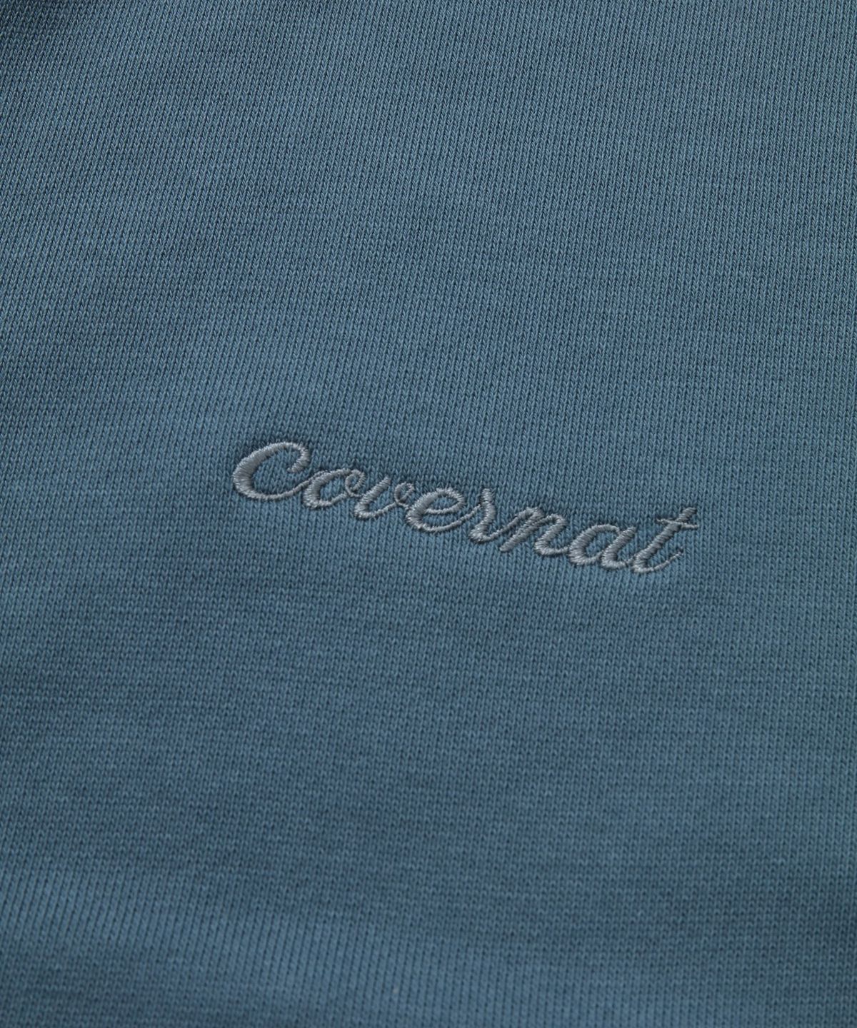 커버낫 우먼(COVERNAT WOMAN) 우먼 크롭 후디 집업 Dark Blue