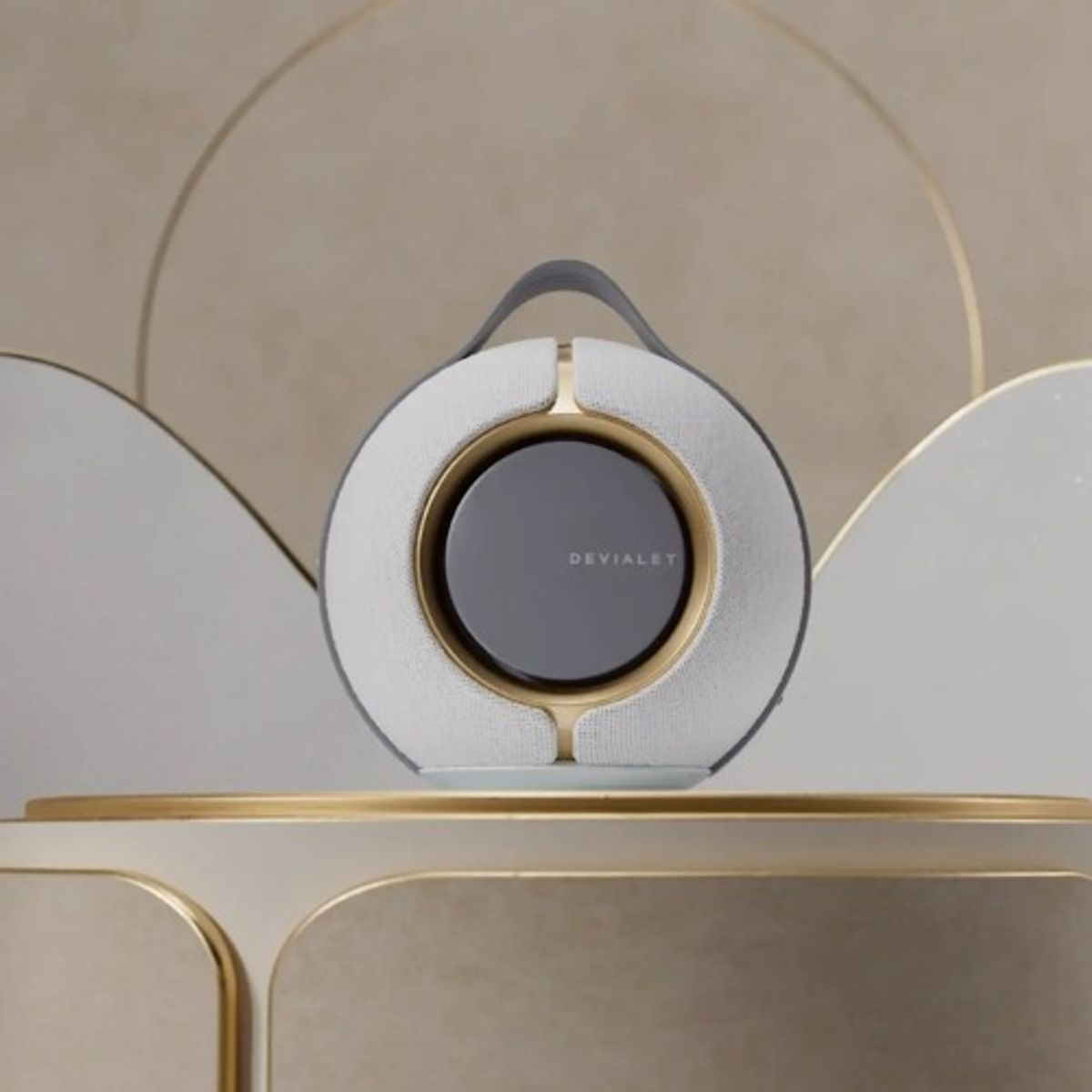 드비알레(DEVIALET) 마니아 골드 오페라 드 파리 하이파이 포터블 스마트 스피커 DEVIALET MANIA
