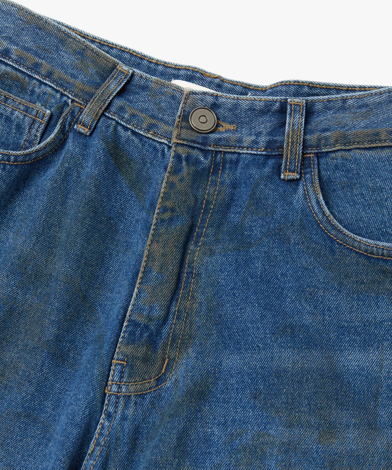 【Anyone more】Mikan Washing Denim Wide Pants Wide Leg Jeans Big Girls 7-16 - Medium Wash | Levi's® US